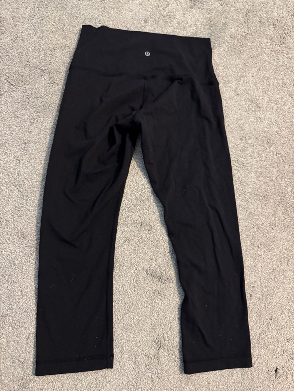 lululemon athletica  Black High-Waist Capri Leggings - Picture 3 of 7